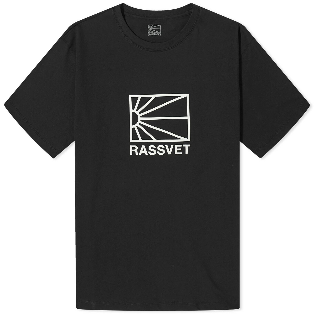 PACCBET Men's Big Logo T-Shirt in Black