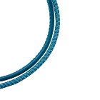Marni Men's Logo Signature Bracelet in Turquoise