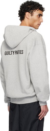 WACKO MARIA Gray Heavy Weight Full Zip Hoodie