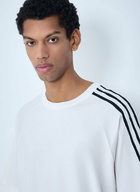 Y-3 Striped Shoulder Cotton T-Shirt