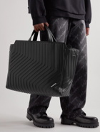 Balenciaga - Embossed Full-Grain Leather Tote Bag