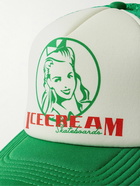 ICECREAM - Waitress Logo-Print Jersey and Mesh Baseball Cap