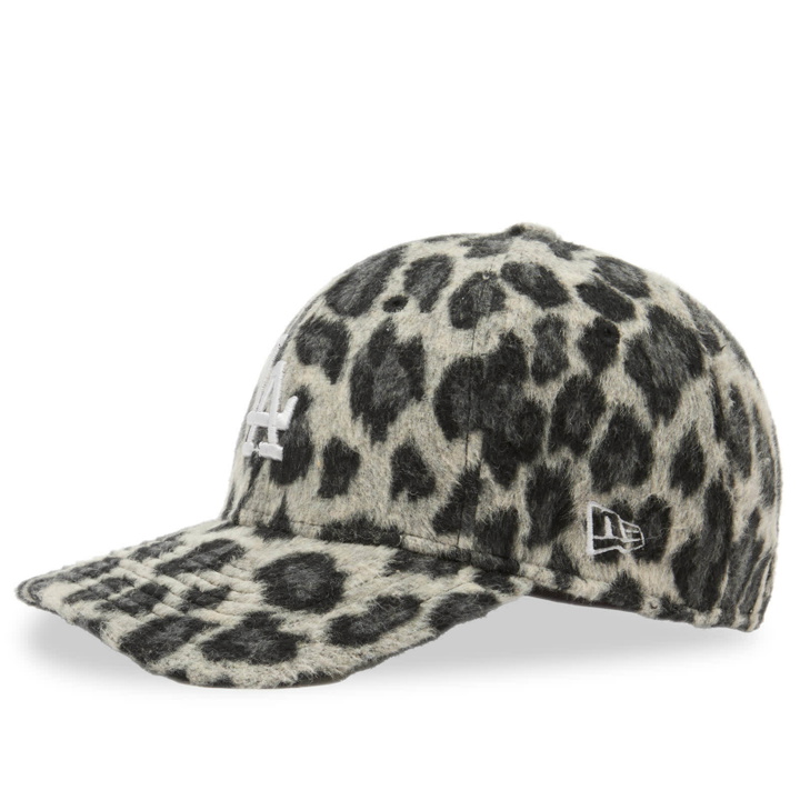 Photo: New Era Women's LA Dodgers Leopard 9Forty Adjustable Cap in Black 