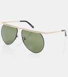 The Attico Mina aviator sunglasses