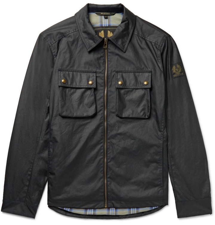 Photo: BELSTAFF - Dunstall Waxed-Cotton Jacket - Blue