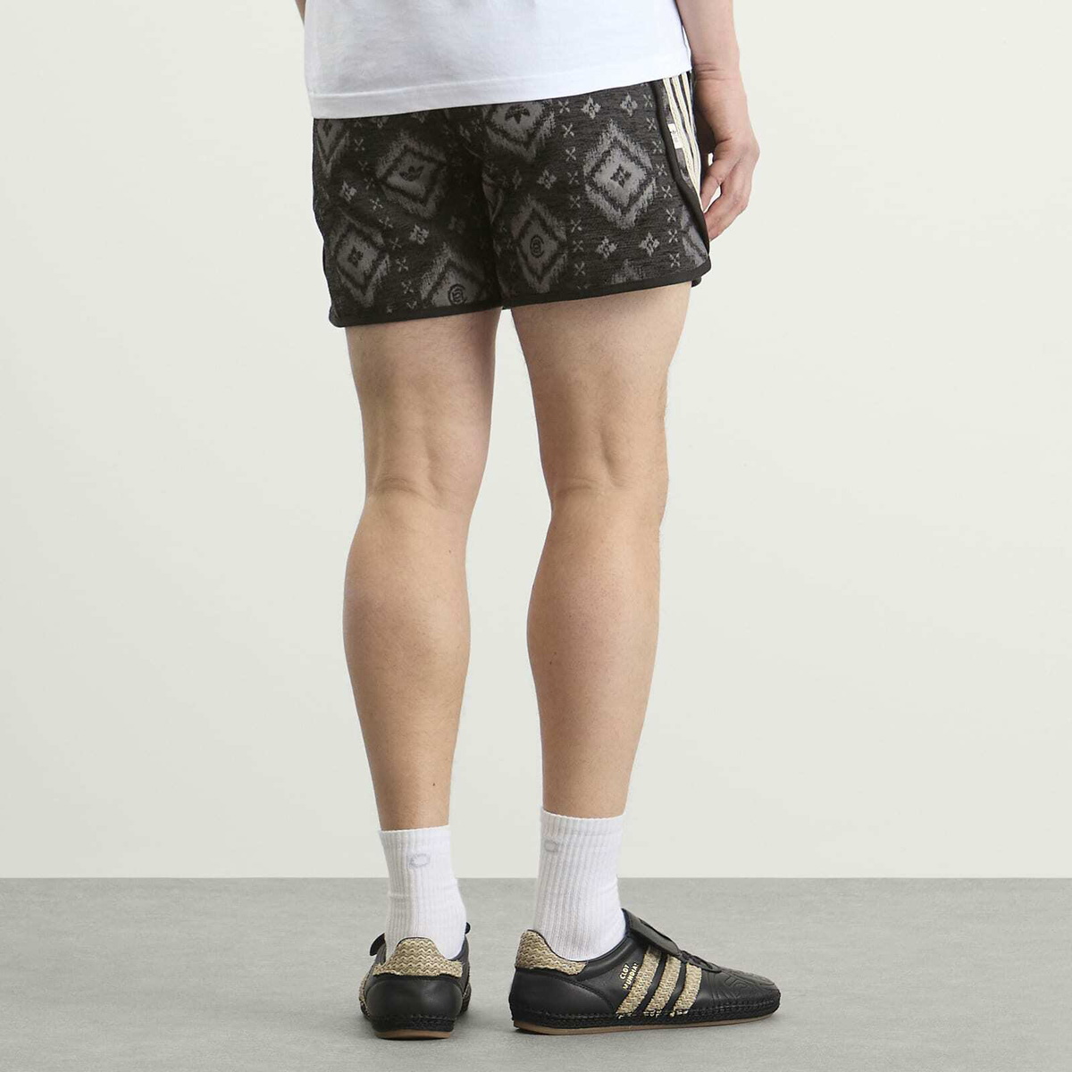 Adidas Men's Clot Ikat Short By Edison Chen in Carbon