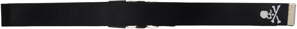 mastermind JAPAN Black MJ Tape Belt