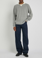 Calvin Klein Desmond Silk-knit Polo Grey