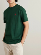 Polo Ralph Lauren - Logo-Embroidered Cotton-Jersey T-Shirt - Green