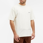 Palmes Men's Dyed Chest Logo T-Shirt in Broken White