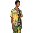 Dolce and Gabbana Multicolor Mix Hawaii Shirt