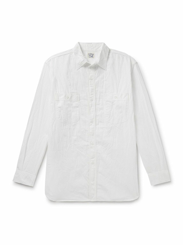 Photo: OrSlow - Cotton-Voile Shirt - White