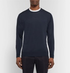 John Smedley - Lundy Slim-Fit Merino Wool Sweater - Blue