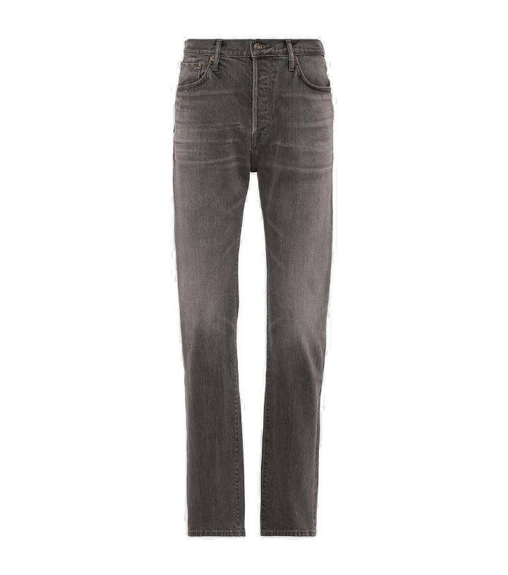 Photo: Tom Ford Mid-rise straight jeans