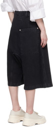 Sofie D'Hoore Black Pluto Denim Shorts