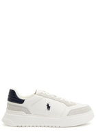 Polo Ralph Lauren Rlite Sport Panelled Leather Sneakers White