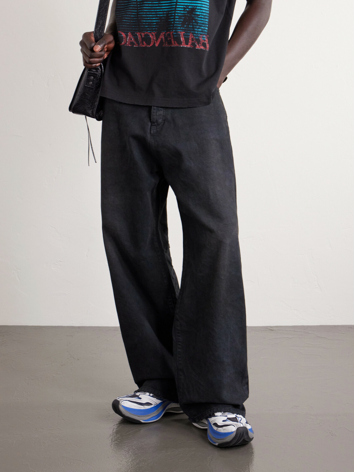 Balenciaga - Jet Rubber Sneakers - Blue