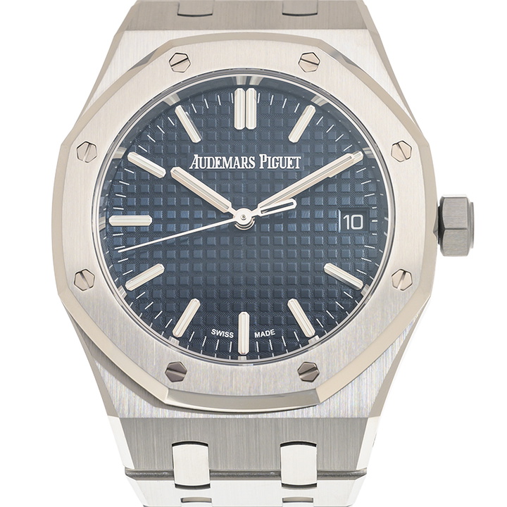 Photo: Audemars Piguet Royal Oak Automatic Blue Dial Unisex Watch 15550ST.OO.1356ST.06