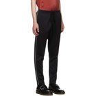Valentino Black Piped Lounge Pants