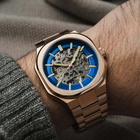 Thomas Earnshaw Exeter Automatic Blue Dial Mens Watch ES-8300-66
