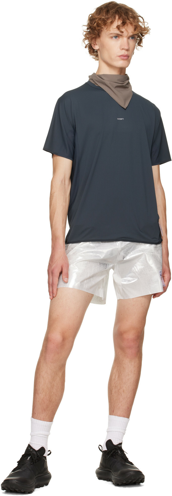 Satisfy Black AuraLite UV Running T‑shirt