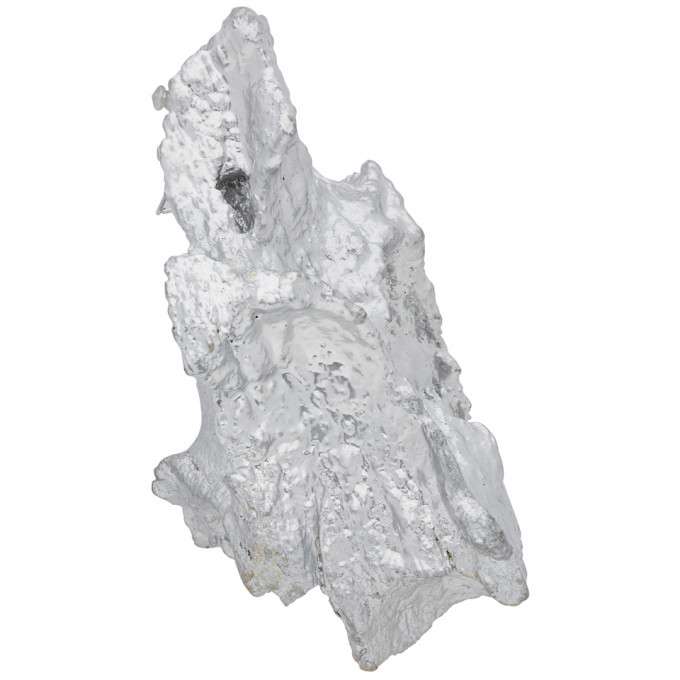 Ingy Stockholm Silver Object No. 69 Asymmetric Earrings