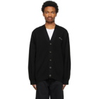 Acne Studios Black V-Neck Cardigan