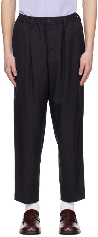 Photo: Marni Navy Cropped Trousers