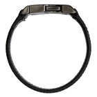 Prada Black Saffiano Press-Release Bracelet