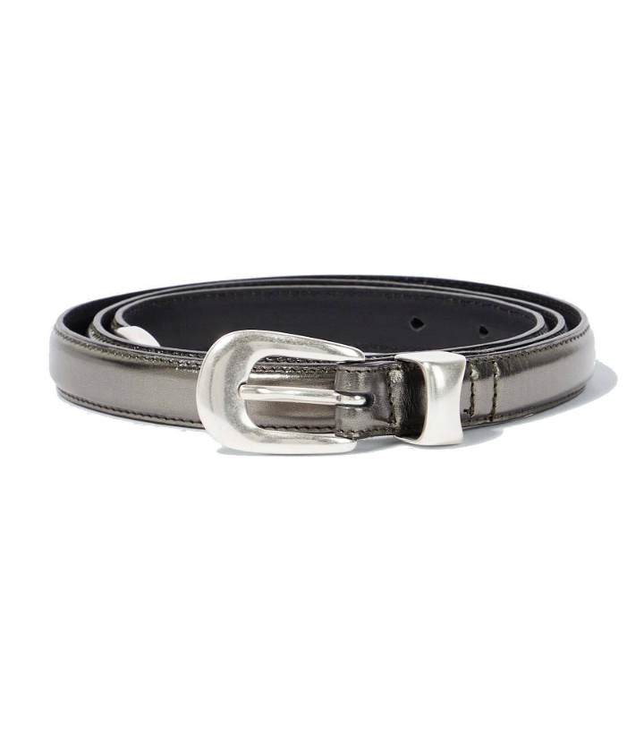 Photo: Our Legacy - Metallic leather belt