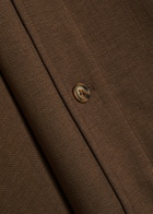 Raith Geneva Textured Jersey Overshirt Brown