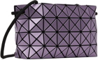 BAO BAO ISSEY MIYAKE Purple Loop Metallic Bag