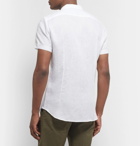 Thom Sweeney - Slim-Fit Camp-Collar Linen Shirt - White