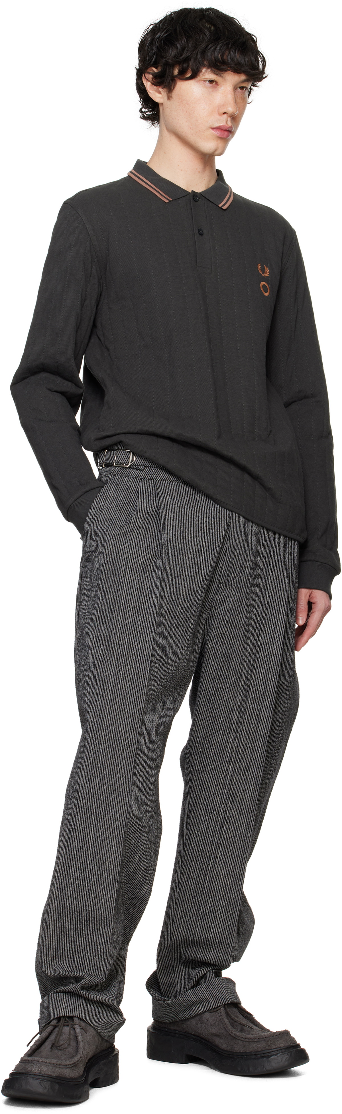 Craig Green Gray Double Pleat Trousers