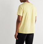 Champion - Logo-Embroidered Cotton-Jersey T-Shirt - Yellow