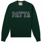 Patta Men's University Knitted Sweater in Mountain View