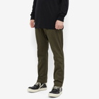 Rick Owens Men's Drawstring Long Pant in Green