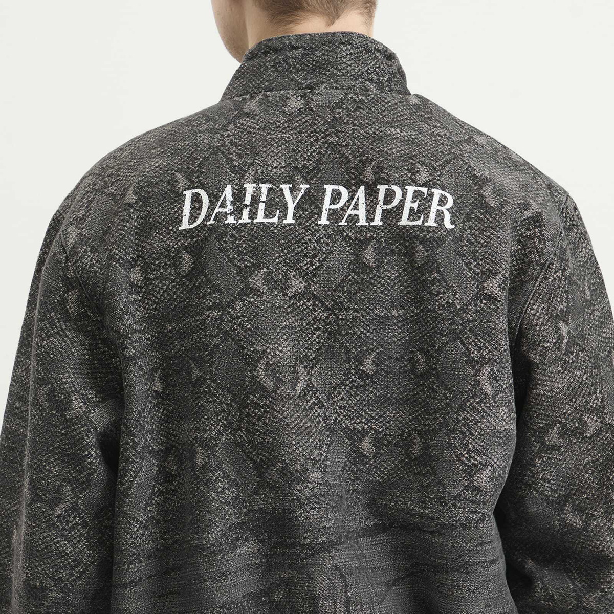 Daily Paper Men's Snake Track Jacket in Denim