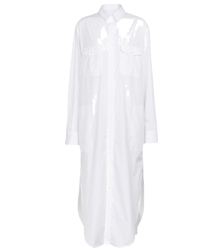 Photo: Wardrobe.NYC - Cotton poplin shirt dress