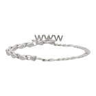 WWW.WILLSHOTT Silver Fused Chain Bracelet