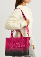 Marc Jacobs The Tote Medium Ombré Coated Canvas Tote - Black - One Size