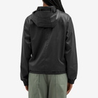 Rains Women's String Rain Jacket in Black Grain