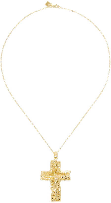 Photo: Veneda Carter Gold VC009 Cross Pendant Necklace