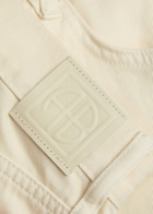 Anine Bing Brie Wide-leg Jeans Cream