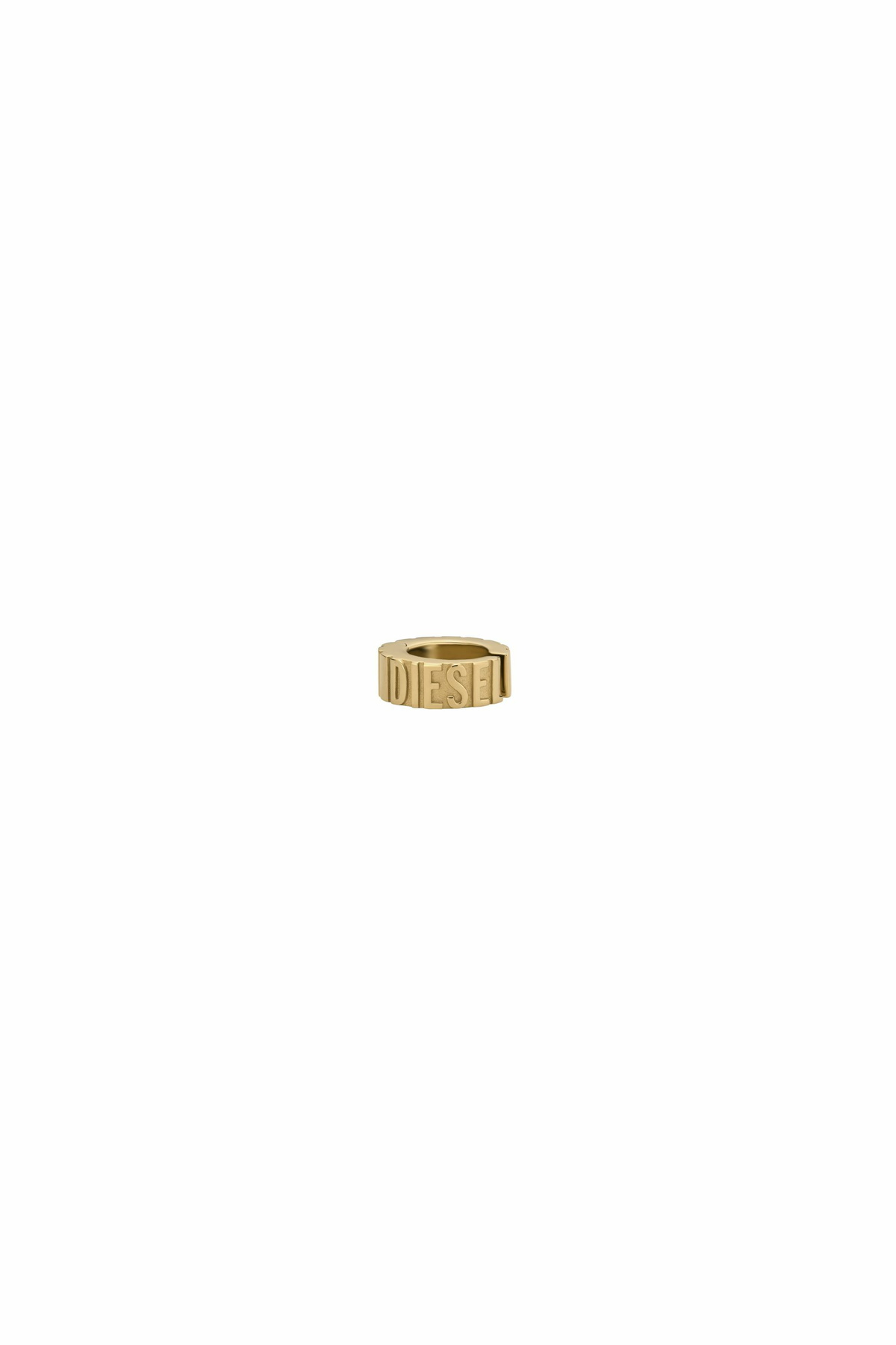 Diesel Gold-Tone Stainless Steel Cuff Earring - Ear Cuffs - Unisex - Gold