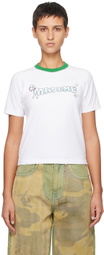 MadeMe White Poodle T-Shirt
