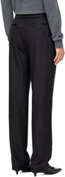Loulou de Saison Black Dan Elastic Band Trousers