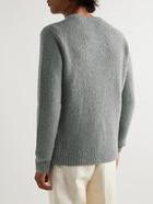 Giorgio Armani - Ribbed-KnitSweater - Gray