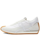 Loewe Men's Flow Runner Sneakers in White