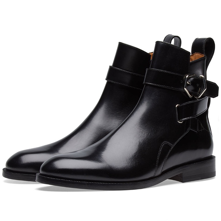 Photo: Acne Studios Julian Leather Buckle Ankle Boot